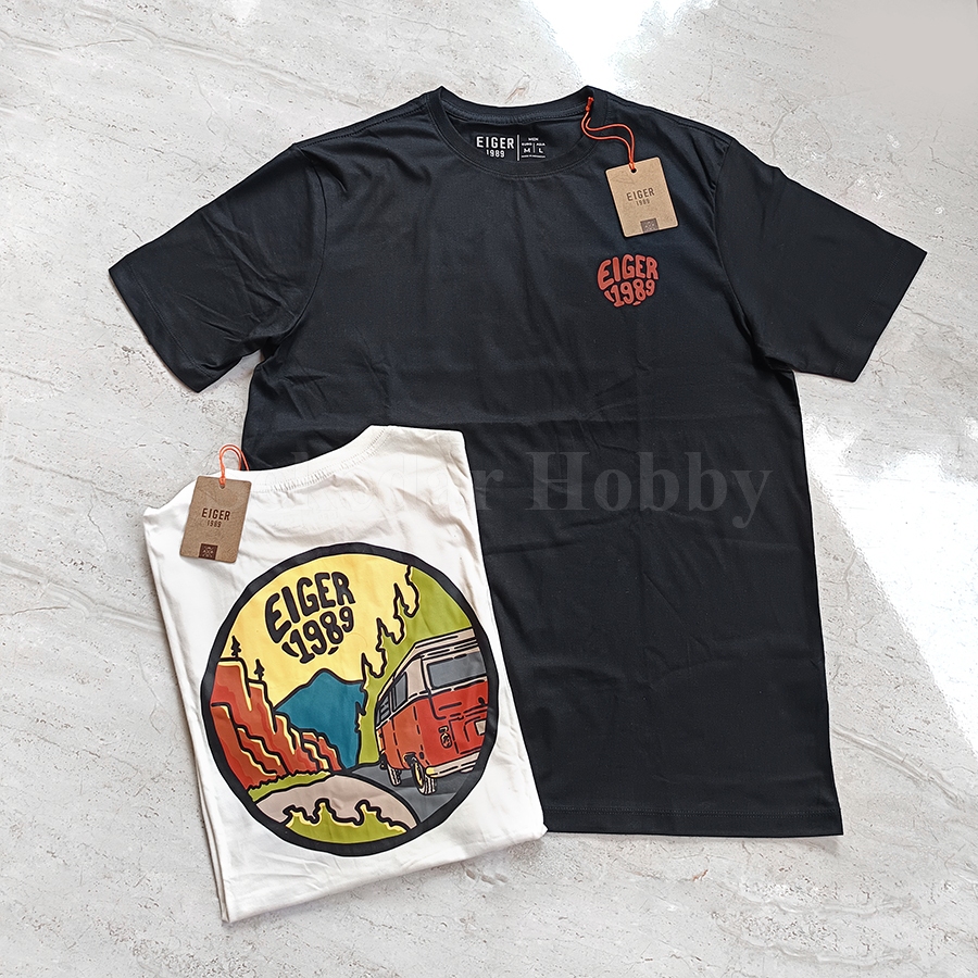 KAOS EIGER VANLIFE SS TSHIRT KAUS PRIA ORIGINAL EIGER 1989