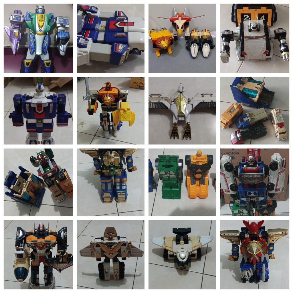 DX ZORD POWER RANGER SENTAI ALL BANDAI