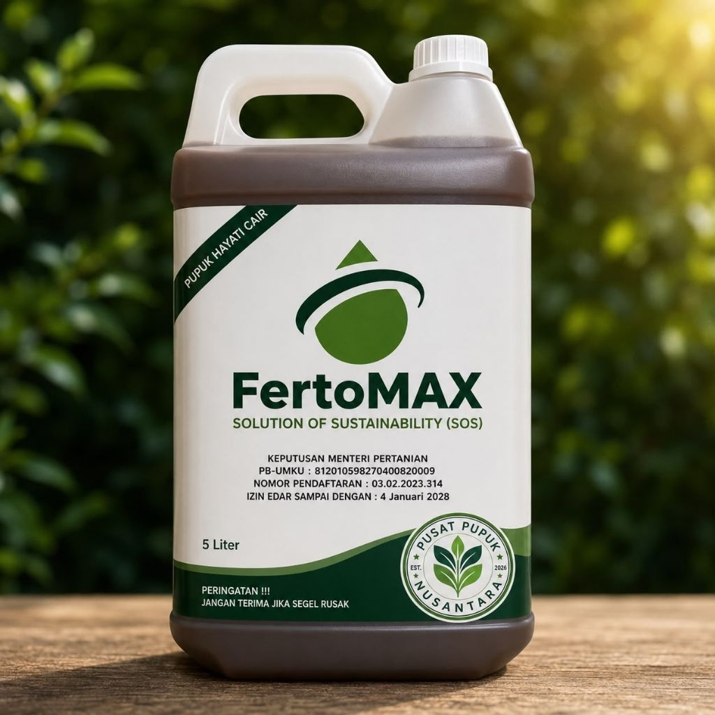 (P2N) 5 LITER - FERTOMAX PUPUK HAYATI CAIR