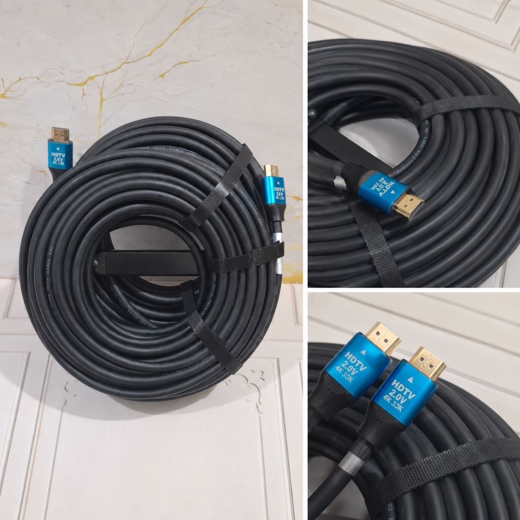 Kabel HDMI To HDMI 30 Meter 4K high quality 30m 30meter 30 m Chip Pure