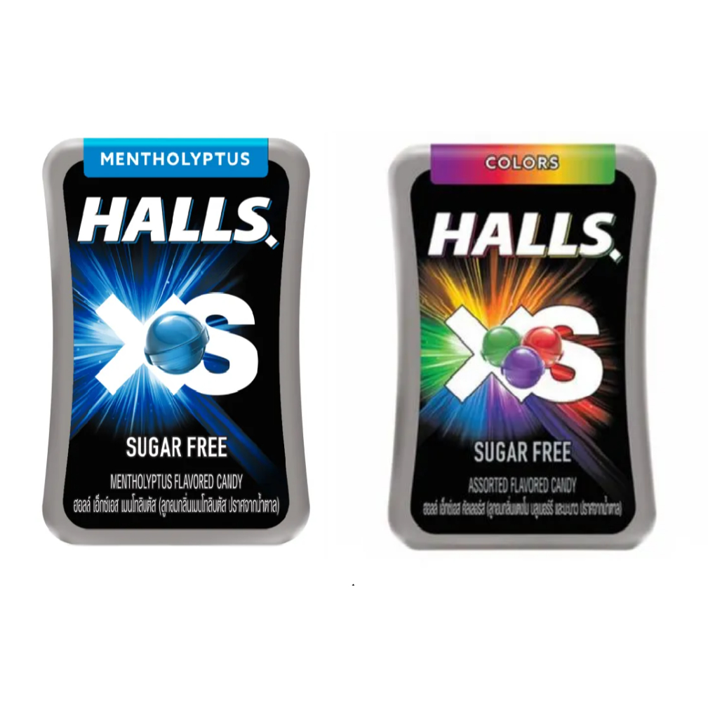Halls XS Sugar Free/ Halls Candy Stick/ Permen Halls Ori Thailand & Korea