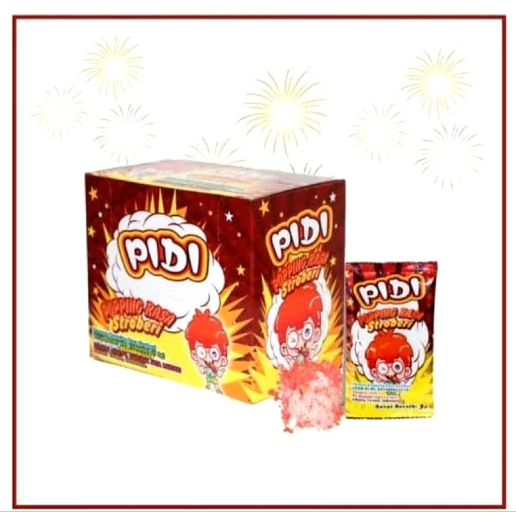 Pidi Popping candy Rasa Stoberi isi 30 pcs
