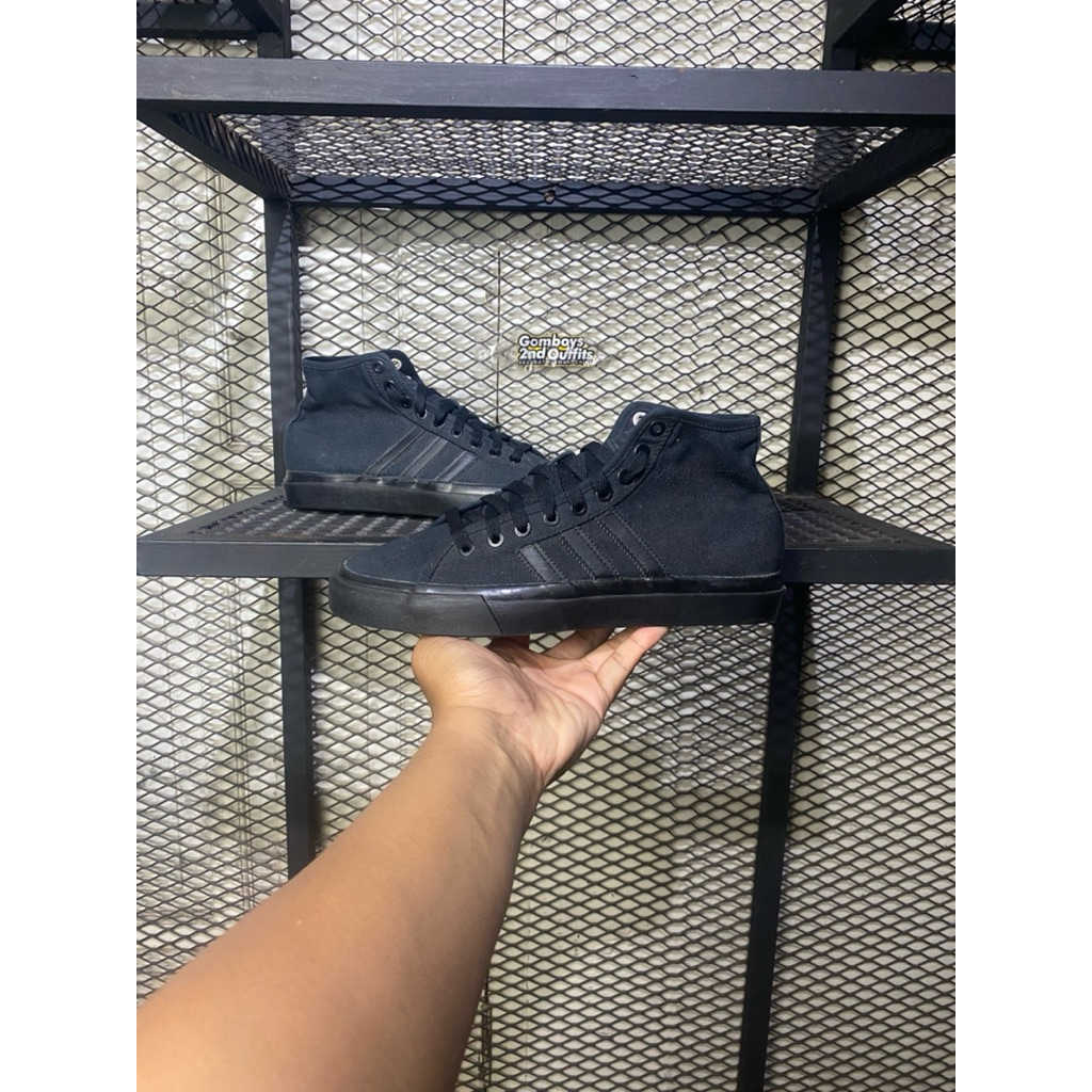 Adidas Matchcourt High RX Triple Black Size 40 2/3 | 25.5cm