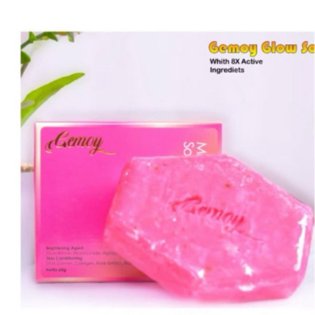 Termurah sabun cair Pemutih Badan Gemoy Glow milky Rose Soap Sabun mencerahkan Dan memutihkan