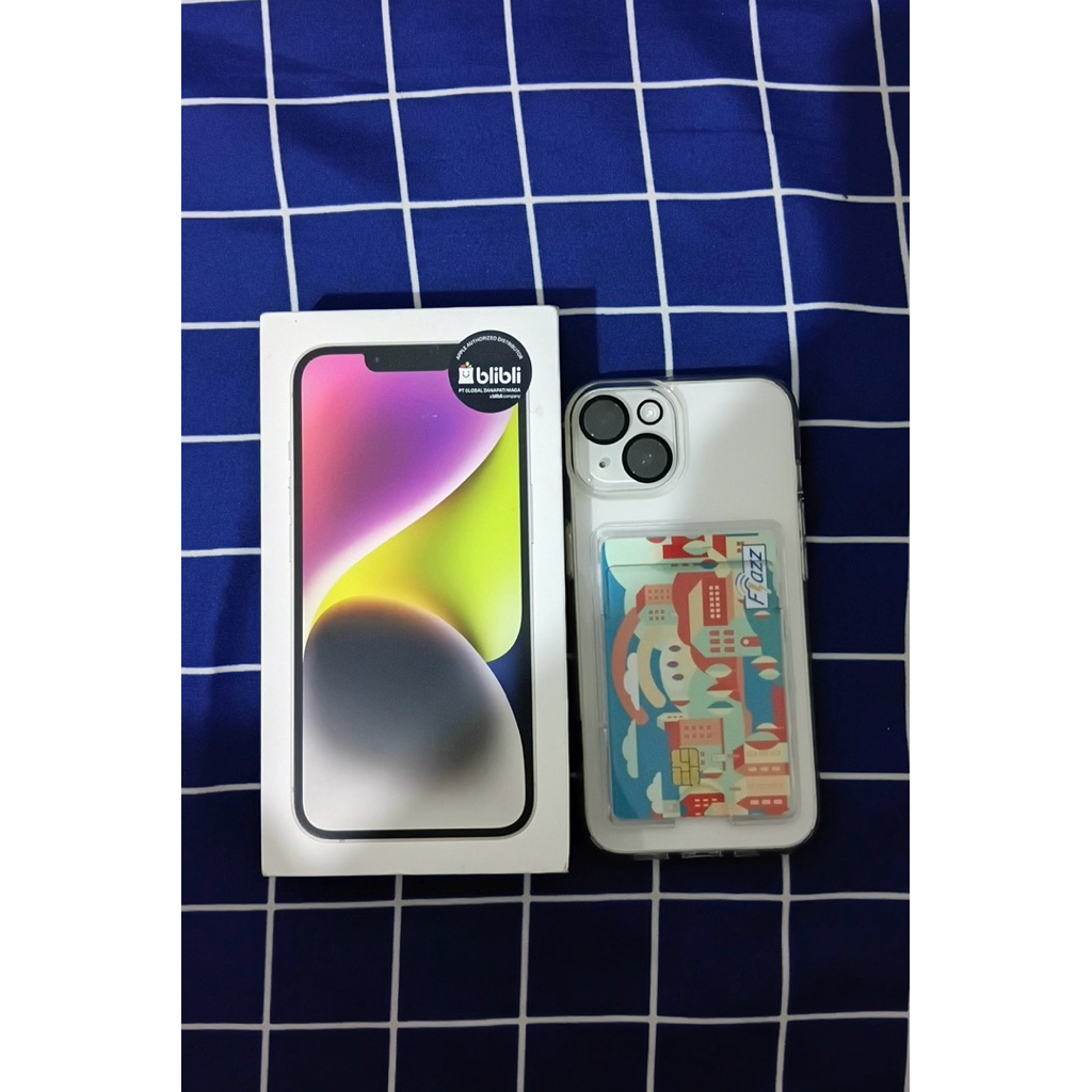 Iphone 14 128GB White Garansi Blibli