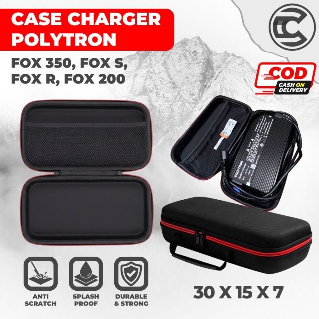 Case Charger Polytron Fox 350 Fox S Fox R Fox 200 / Hard Case Charger Polytron / Tas Charger Polytro