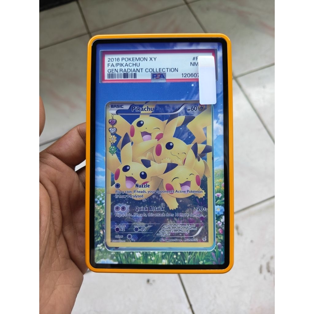 Pikachu #RC29 Pokemon Generations ENG PSA 8