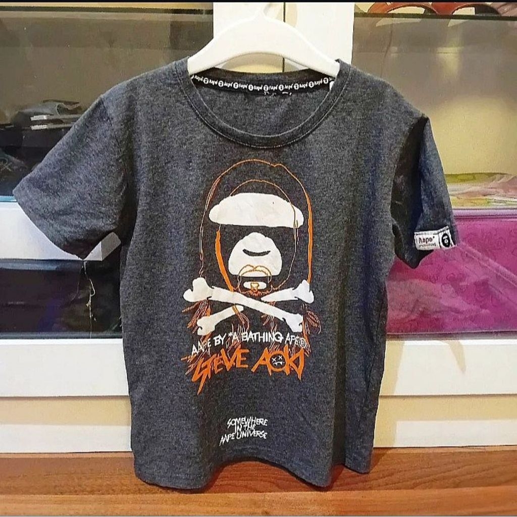 Aape Steve Aoki X Bape Kids Original Preloved