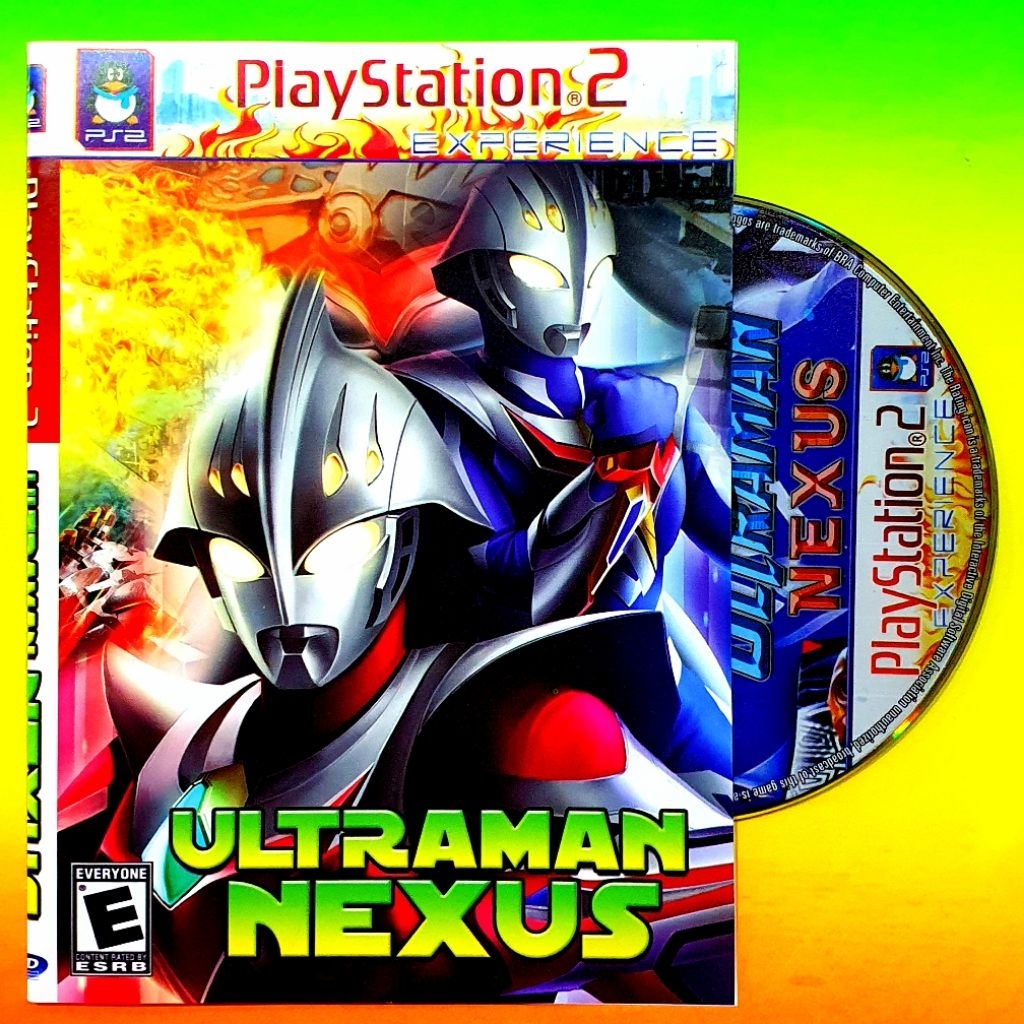 KASET PS2 ULTRAMAN-PS2 ULTRAMAN-GAME ULTRAMAN PS2-ULTRAMAN NEXUS PS2-KASET GAME ULTRAMAN PS2-KASET U