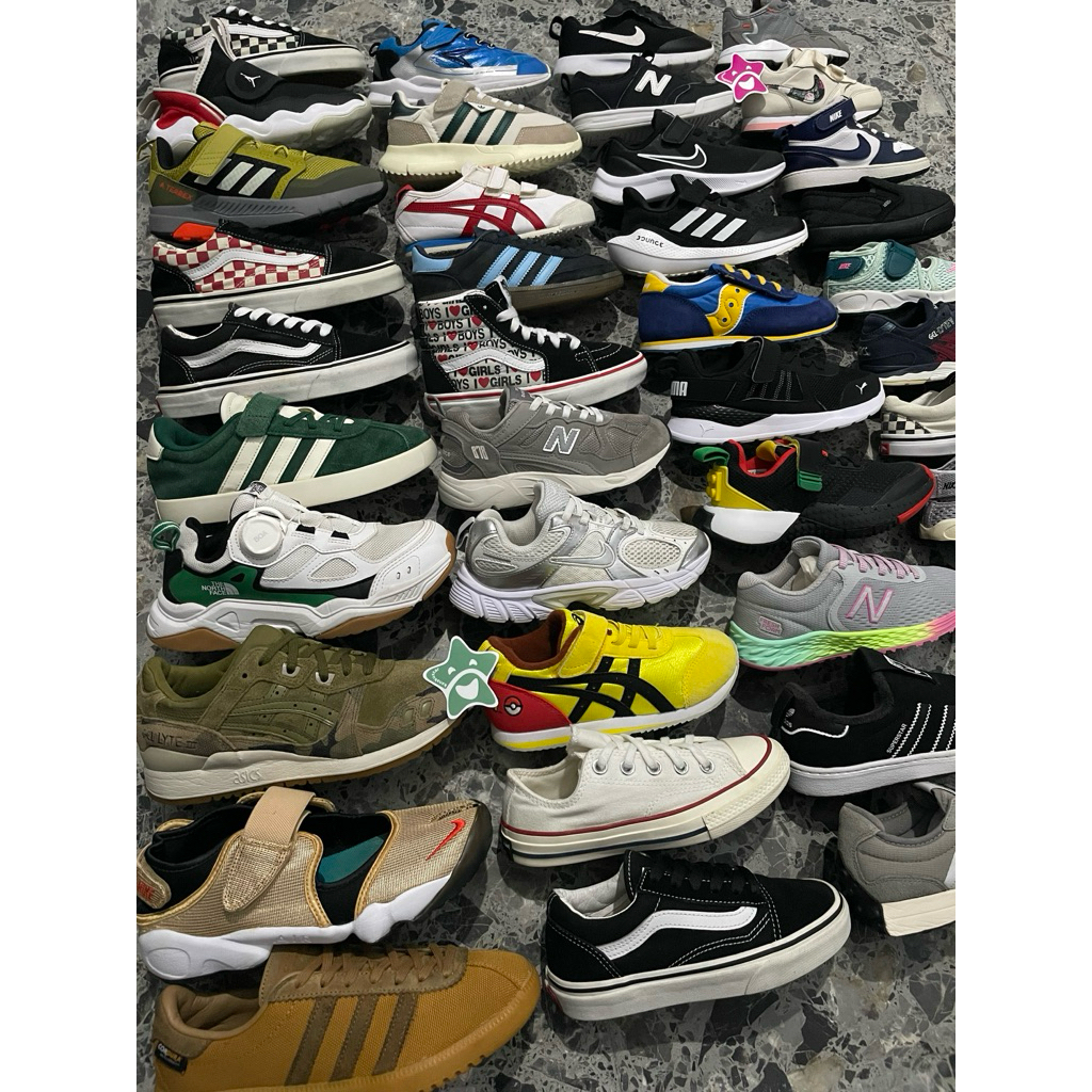 Sepatu badminton padel lari olahraga anak remaja dewasa second original