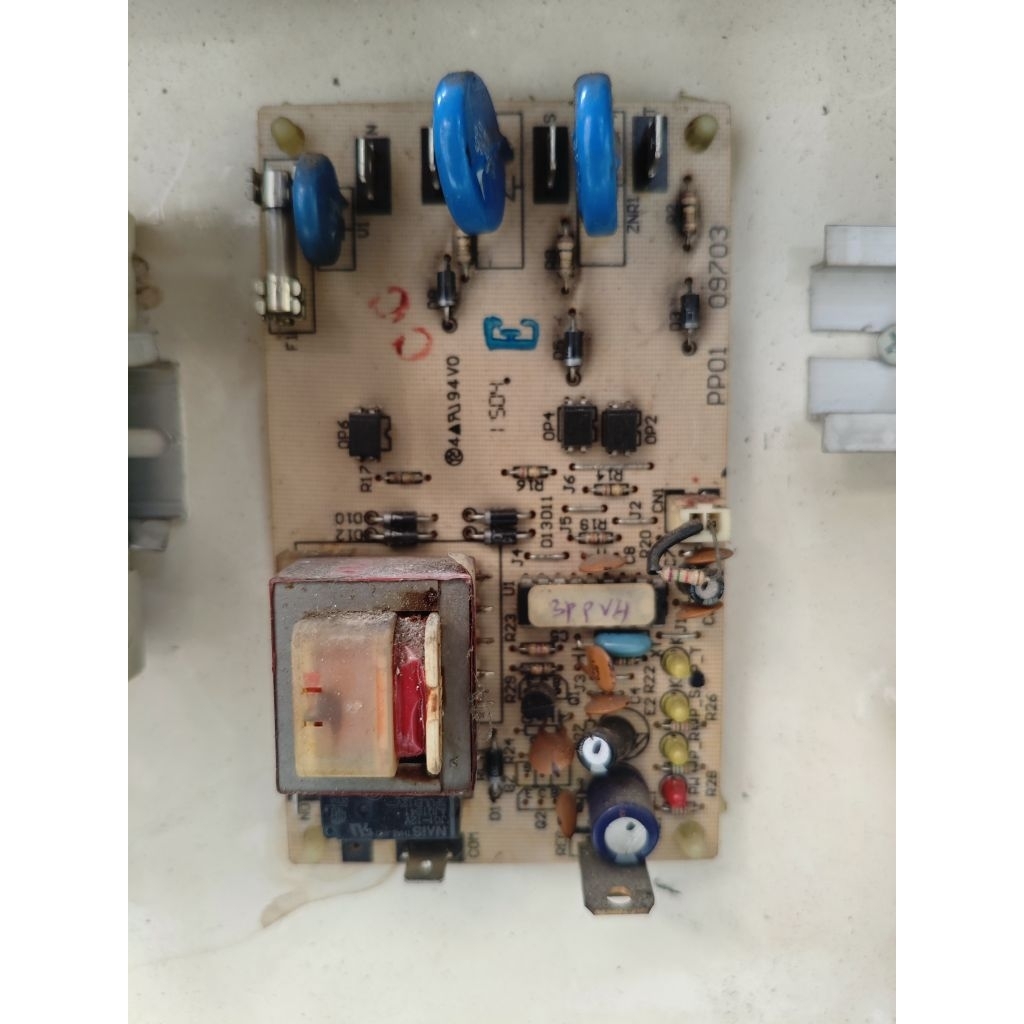 PCB Outdoor MCQUAY/DAIKIN MMC100B-FBA (phase protect) Bekas kondisi gambling