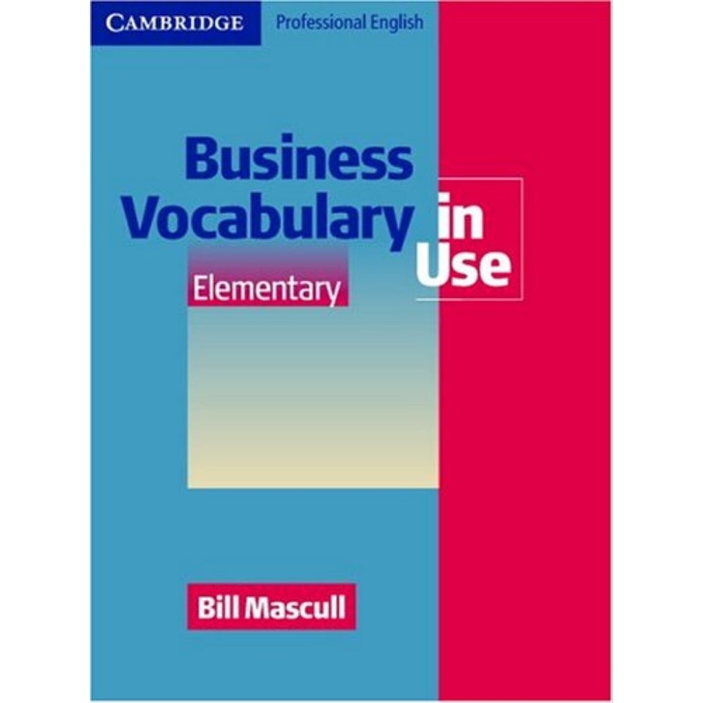 Buku Business Vocabulary in Use - Elementary
