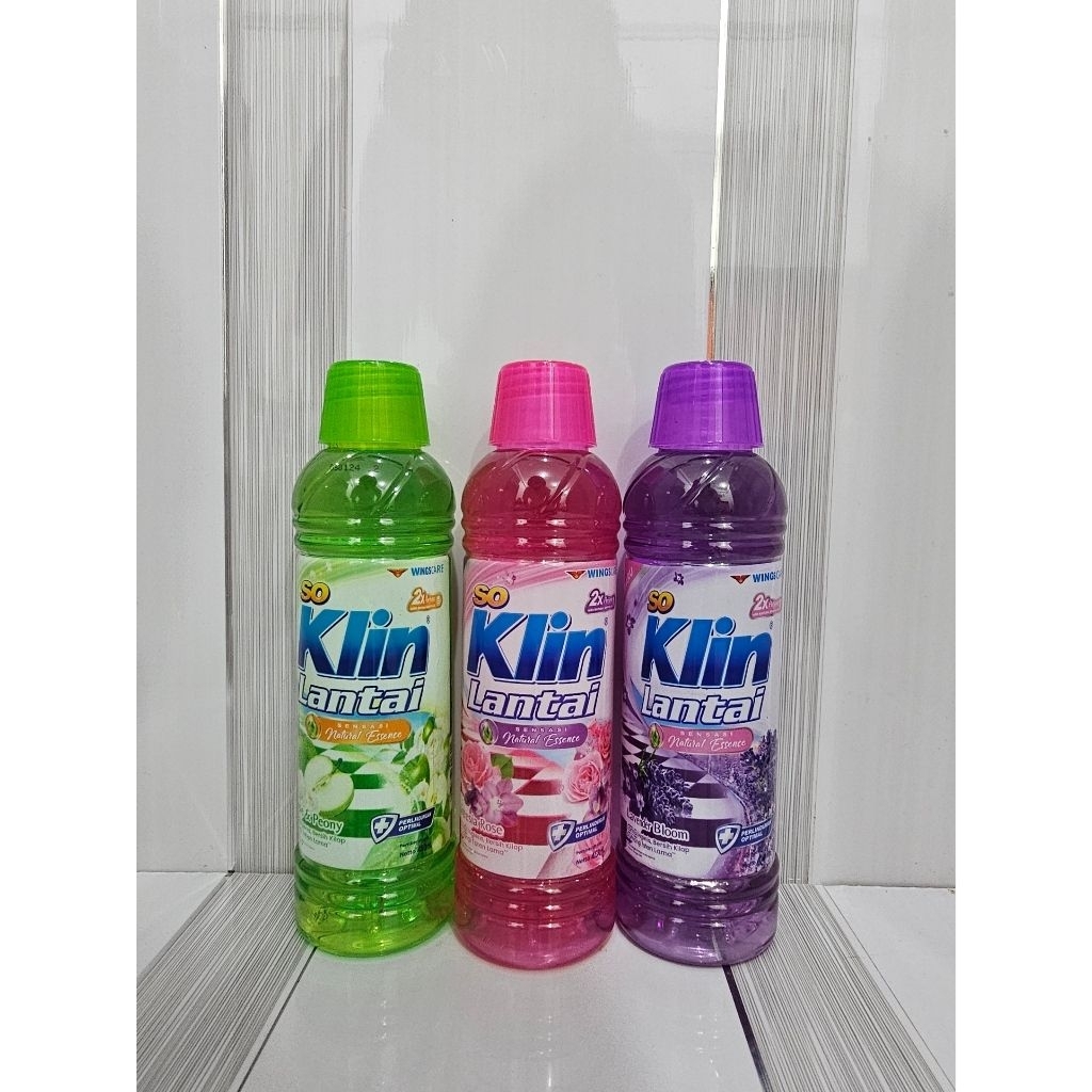 SoKlin Pembersih Lantai Botol 800ml – Wangi Tahan Lama, Bersih Maksimal