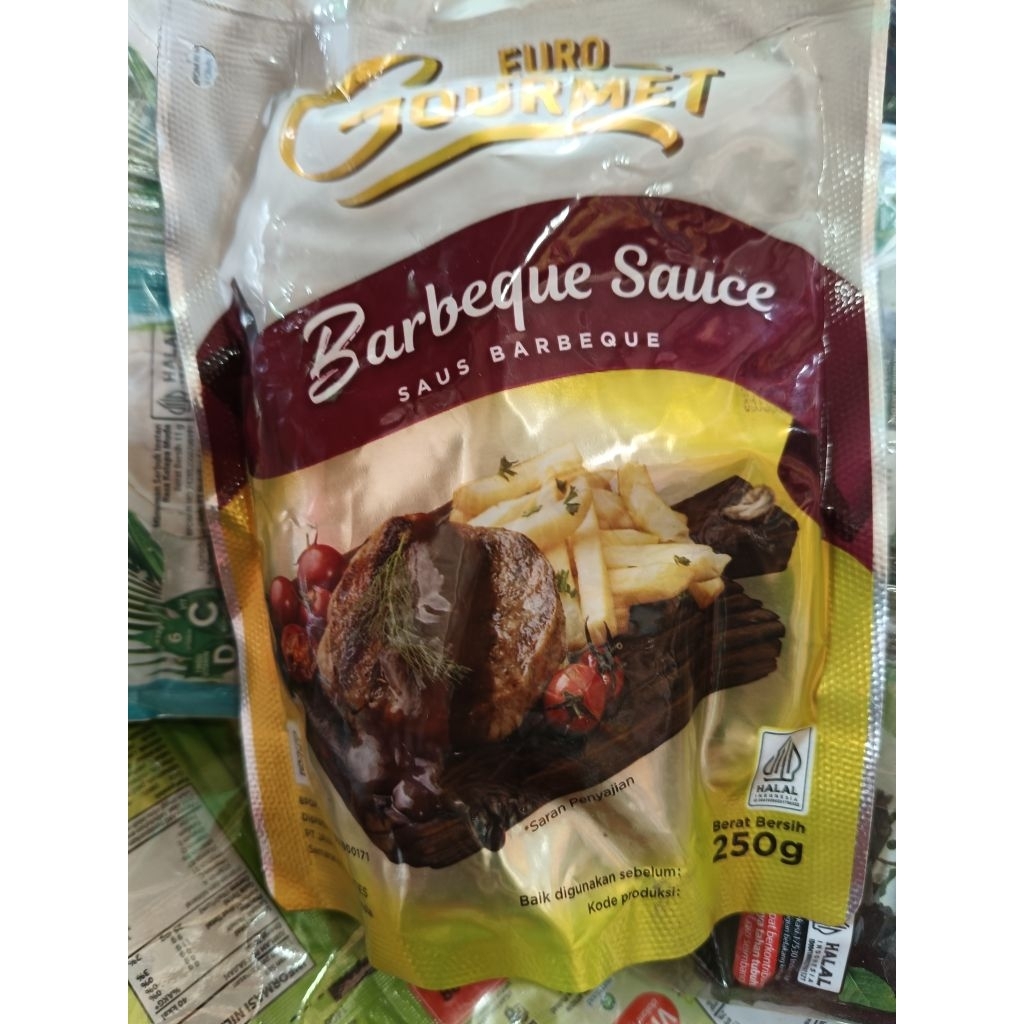 Saus Steak BBQ Barbeque Euro Gourmet 250 Gram
