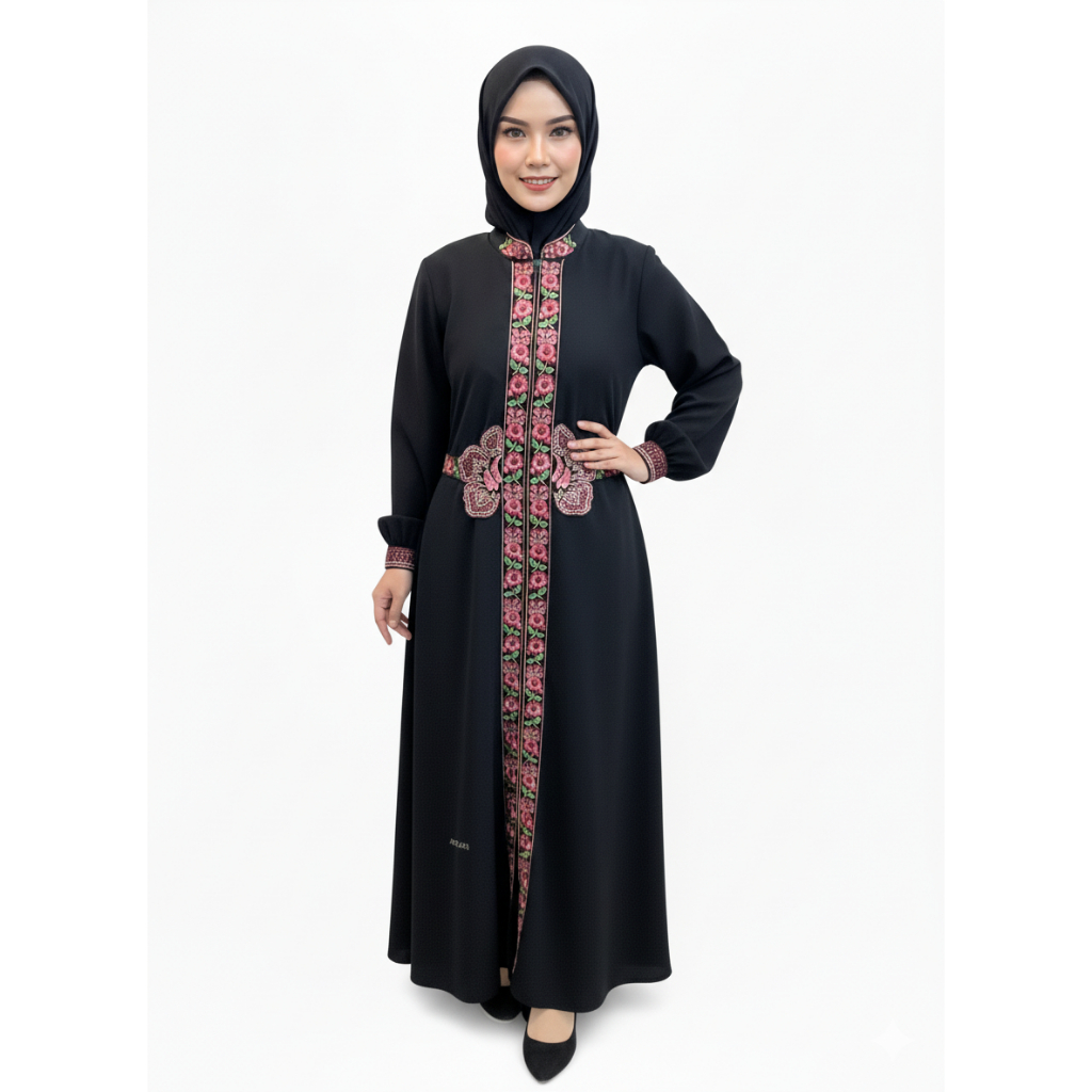 Abaya / Gamis Assafa E1095 Black