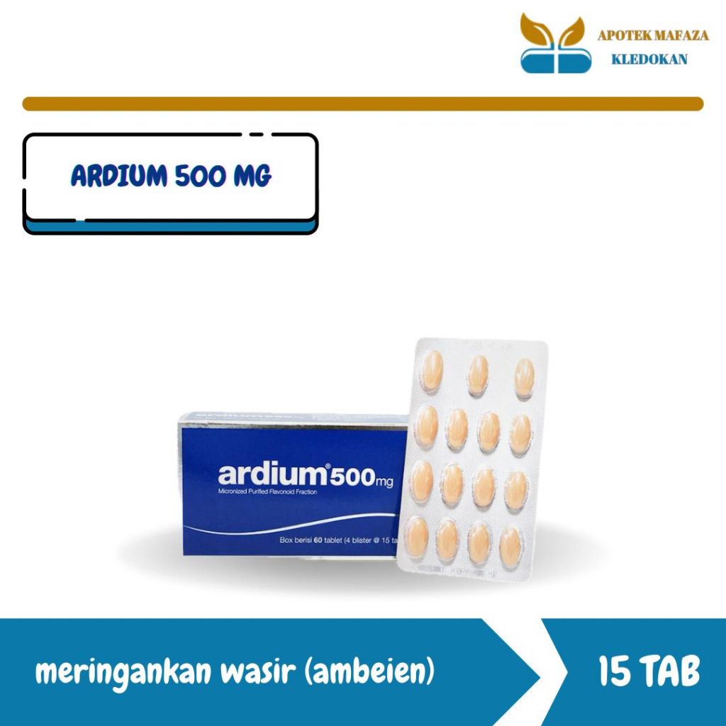 Ardium 500 mg 15 Tablet