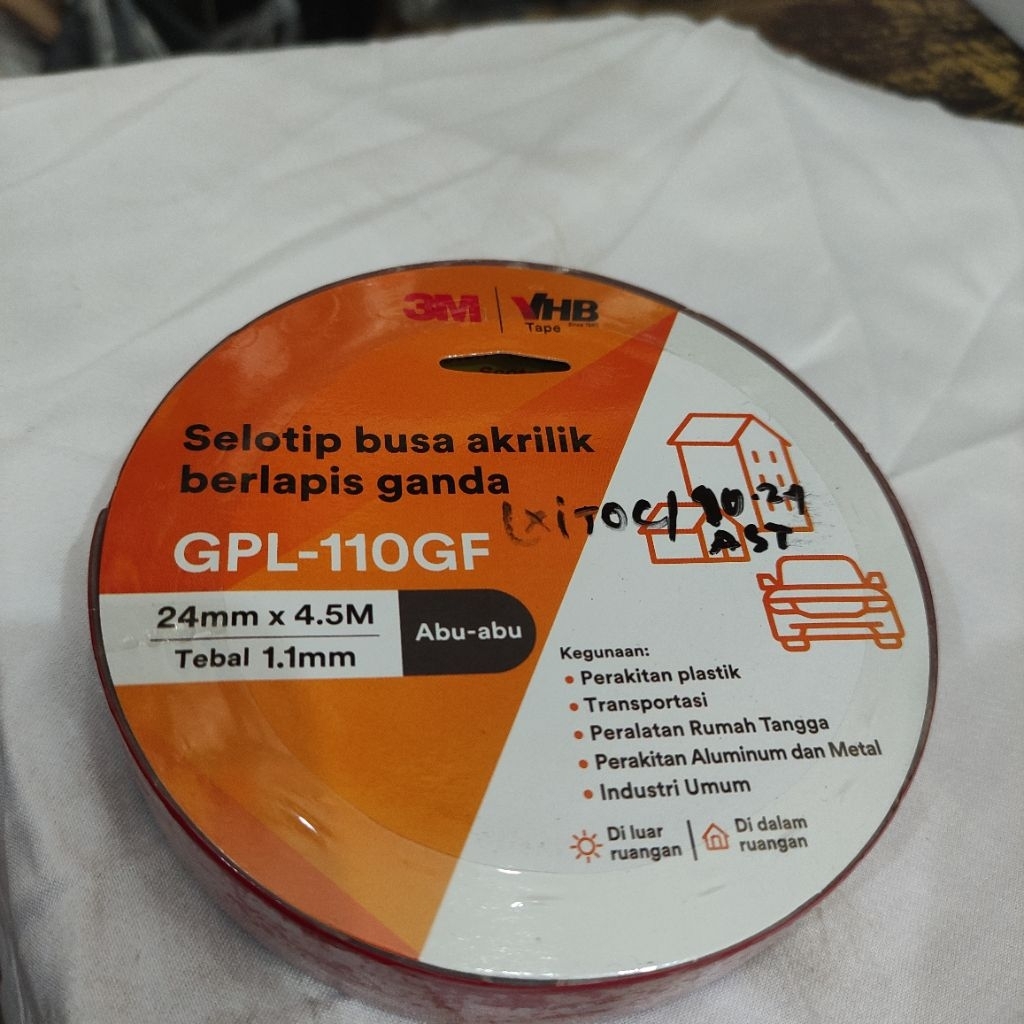 DOUBLE TAPE 3M ORIGINAL(double tape super kuat)