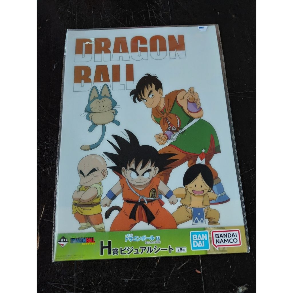 Clear poster dragon ball goku ichiban kuji