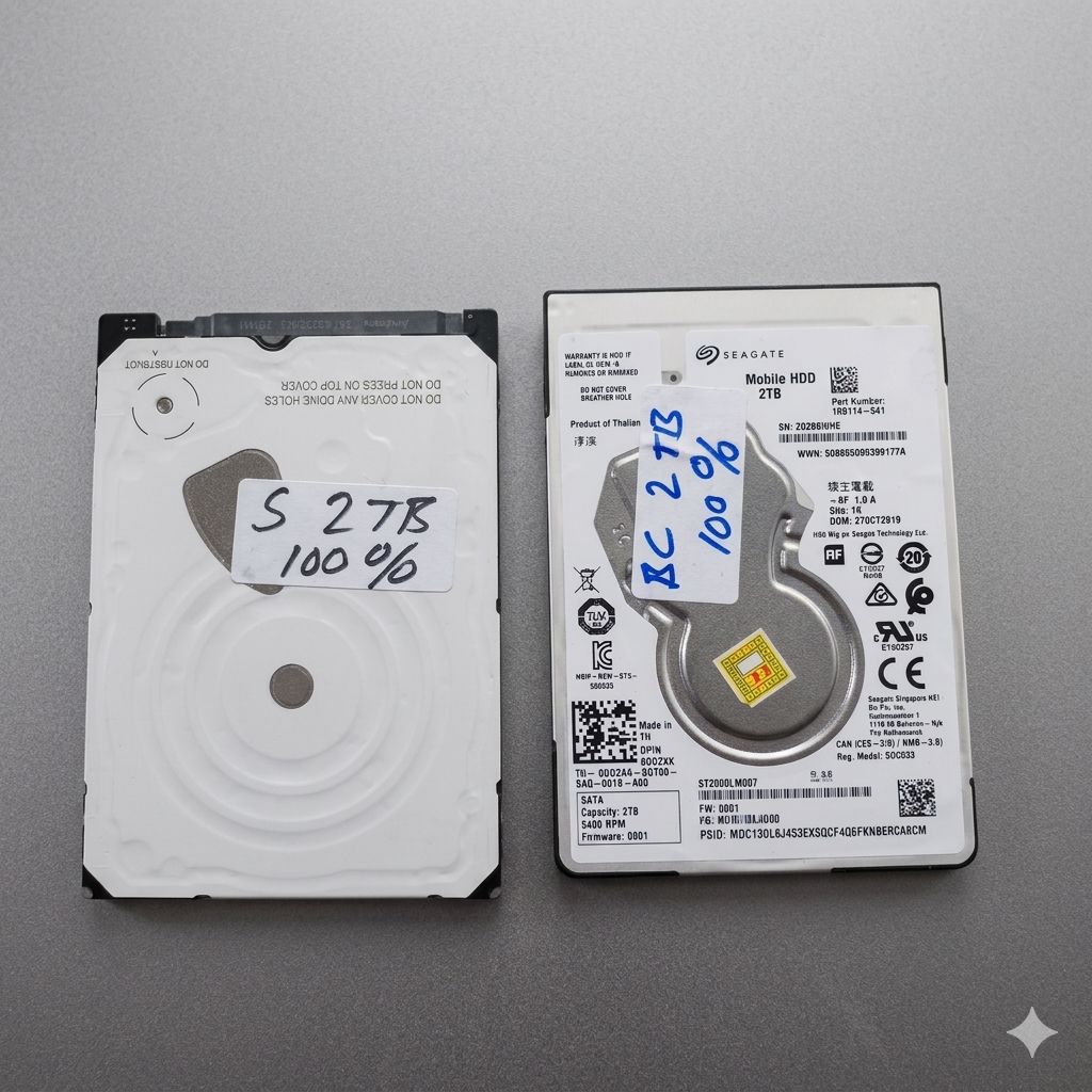 hdd 2 tb 2000gb internal ps4 laptop 100/100 health garansi