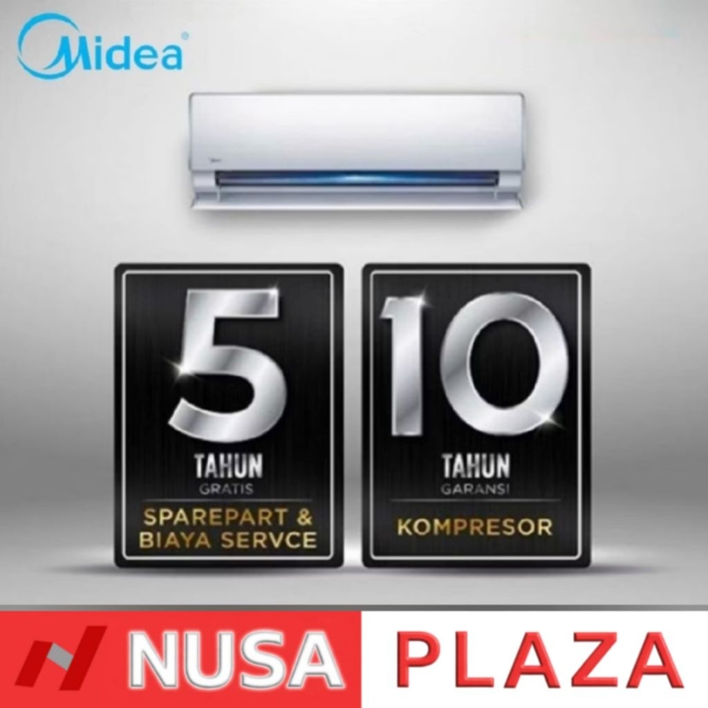 AC 1/2 PK MIDEA FOREST MSFCE-05CRN2X / MSFT/MSFL-05CRN8 / MSAFE-05CRN2X