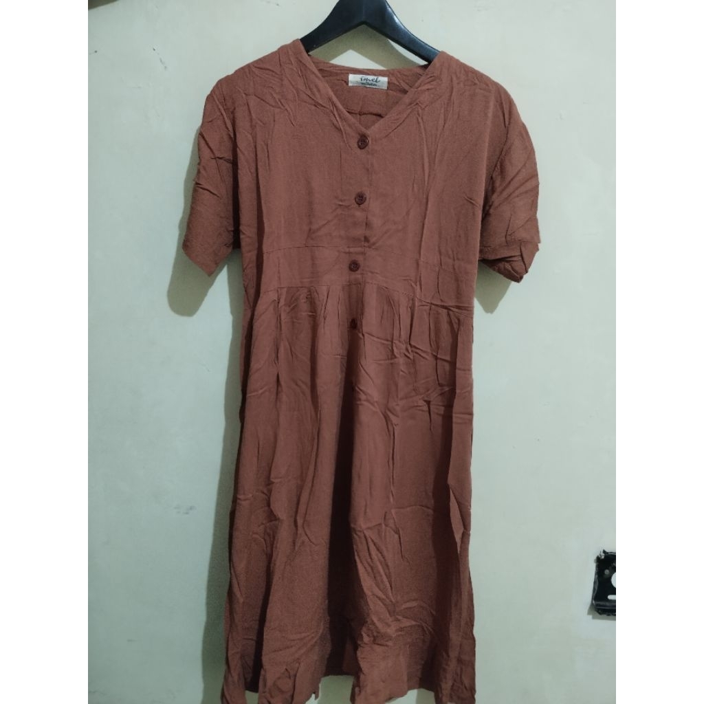 PRELOVED Orenji Home Dress