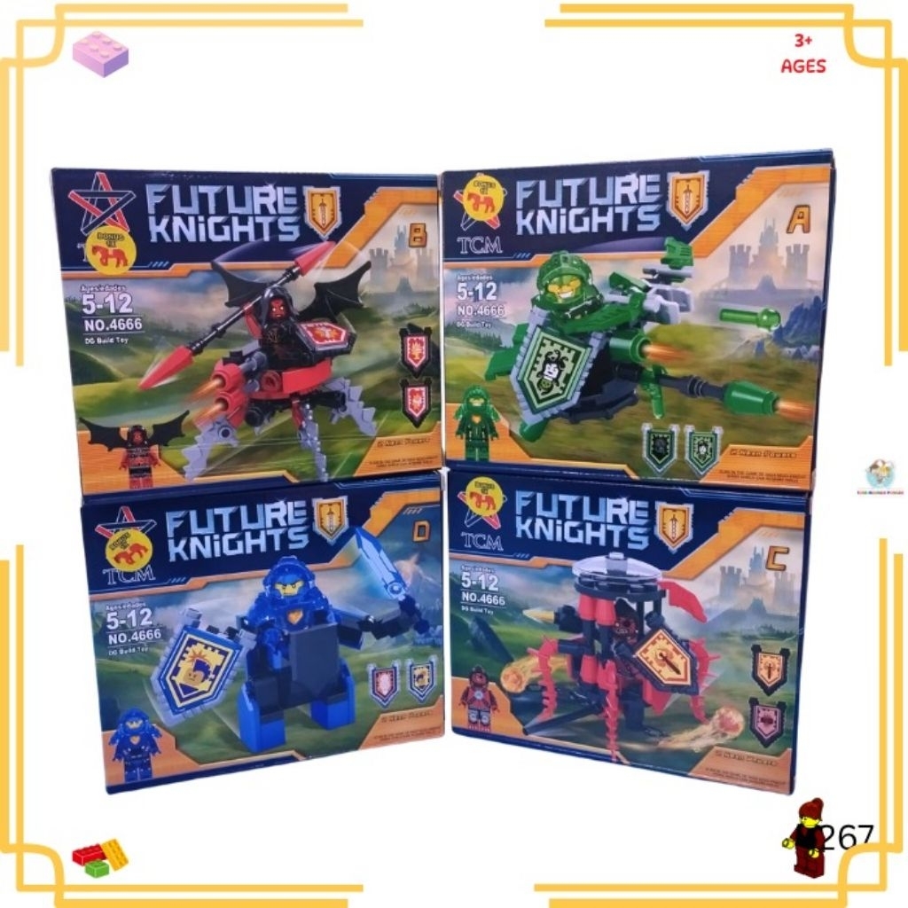 MAINAN ANAK LEGO NEXO KNIGHT