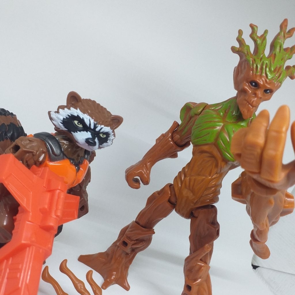 Marvel Hero Masher Set Rocket Raccoon & Groot