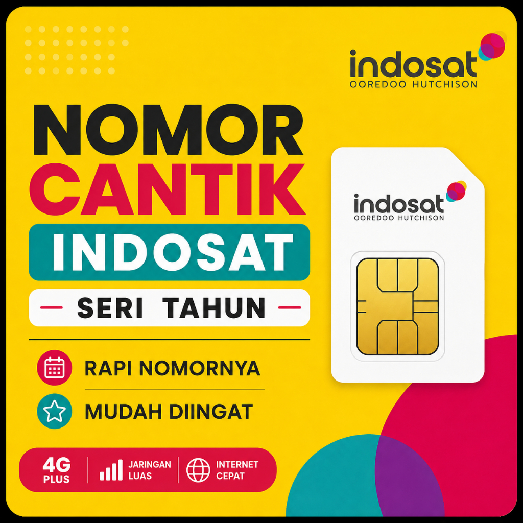 85 SERI TAHUN Nomor Nomer No Nocan Cantik Katu Perdana Operator Indosat Ooredoo