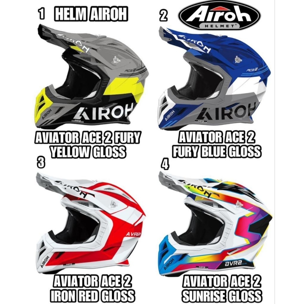 Helm Airoh Aviator Ace 2
