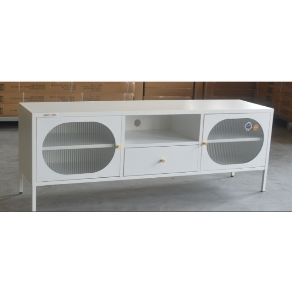 Meja TV Besi Minimalis / Kabinet TV Besi Modern IMP Khai TV Cabinet 60 Importa