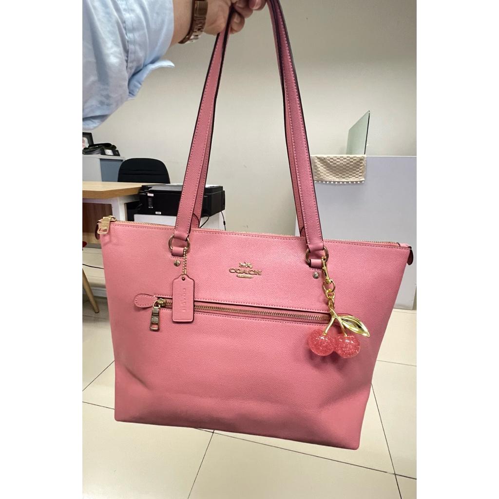 Coach Gallery Tote Bag Pink Original