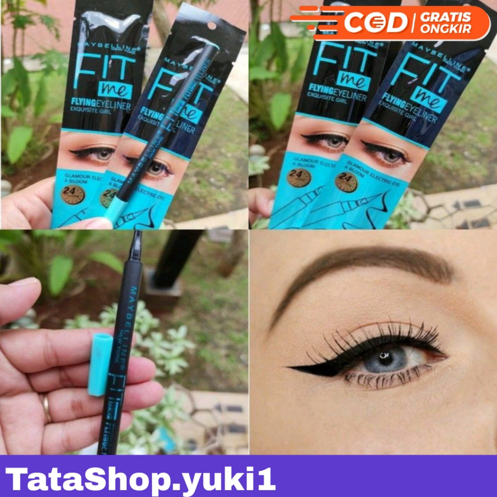 EYELINER SPIDOL MYBLINE FIT ME PER PCS New Eyeliner Spidol Maybelline Fit Me Matte 24 jam GROSIR MAY