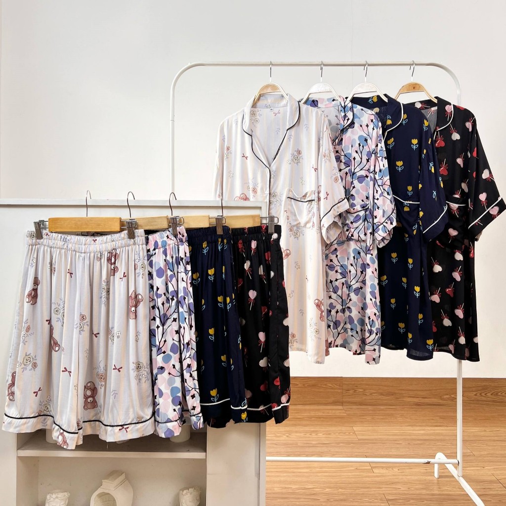 AKAVI - UME PAJAMAS CELPEN SUPER JUMBO BAJU TIDUR BIGSIZE SETELAN LD 120 LD 130 LD 140 LD 150 COD (4