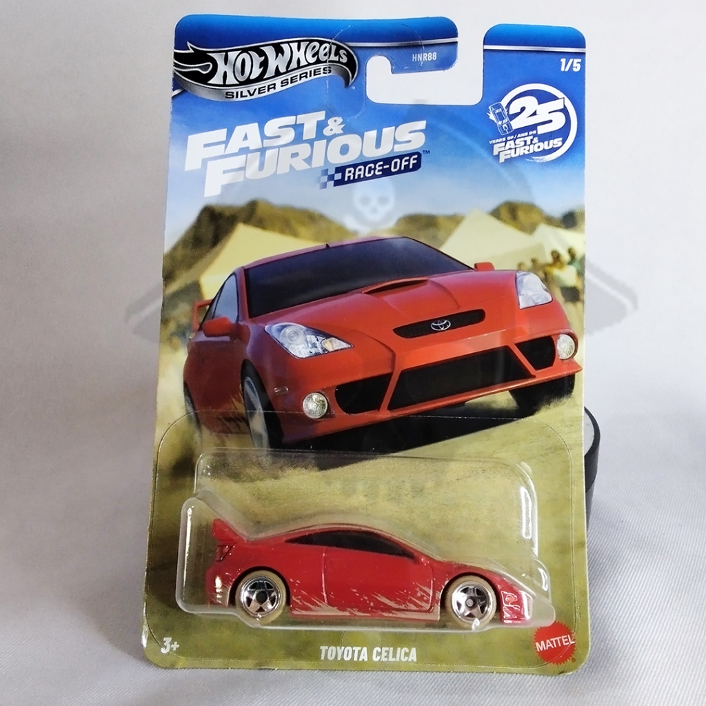 DIECAST HOTWHEELS SPECIAL CARD TOYOTA CELICA, HOTWHEELS FAST & FURIOUS TOYOTA CELICA
