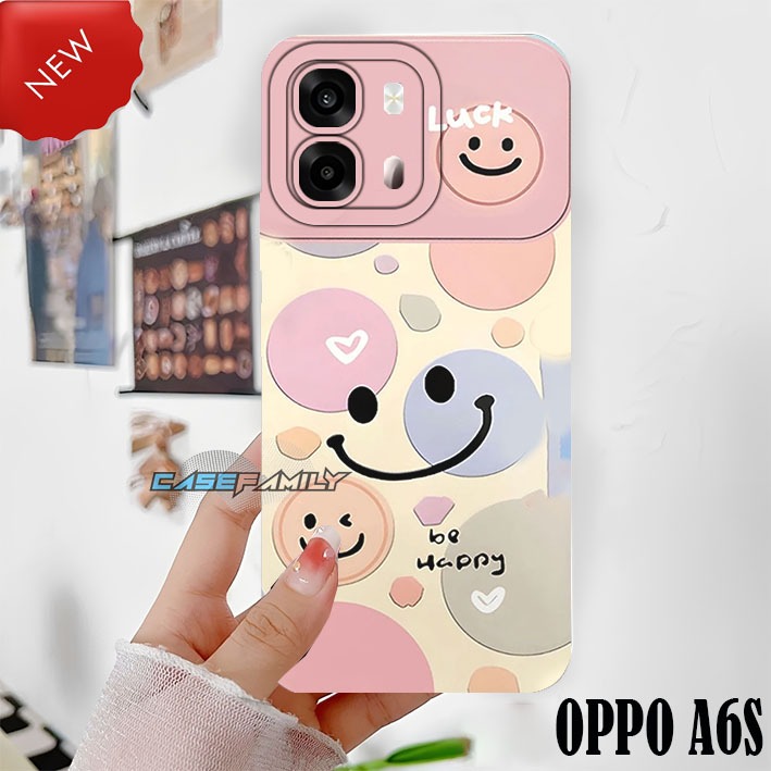 [27] Case lentur OPPO A6s - A6x - A6T - A6 - A6T Pro Wallpaper pelangi Terbaru Aesthetic Kekinian