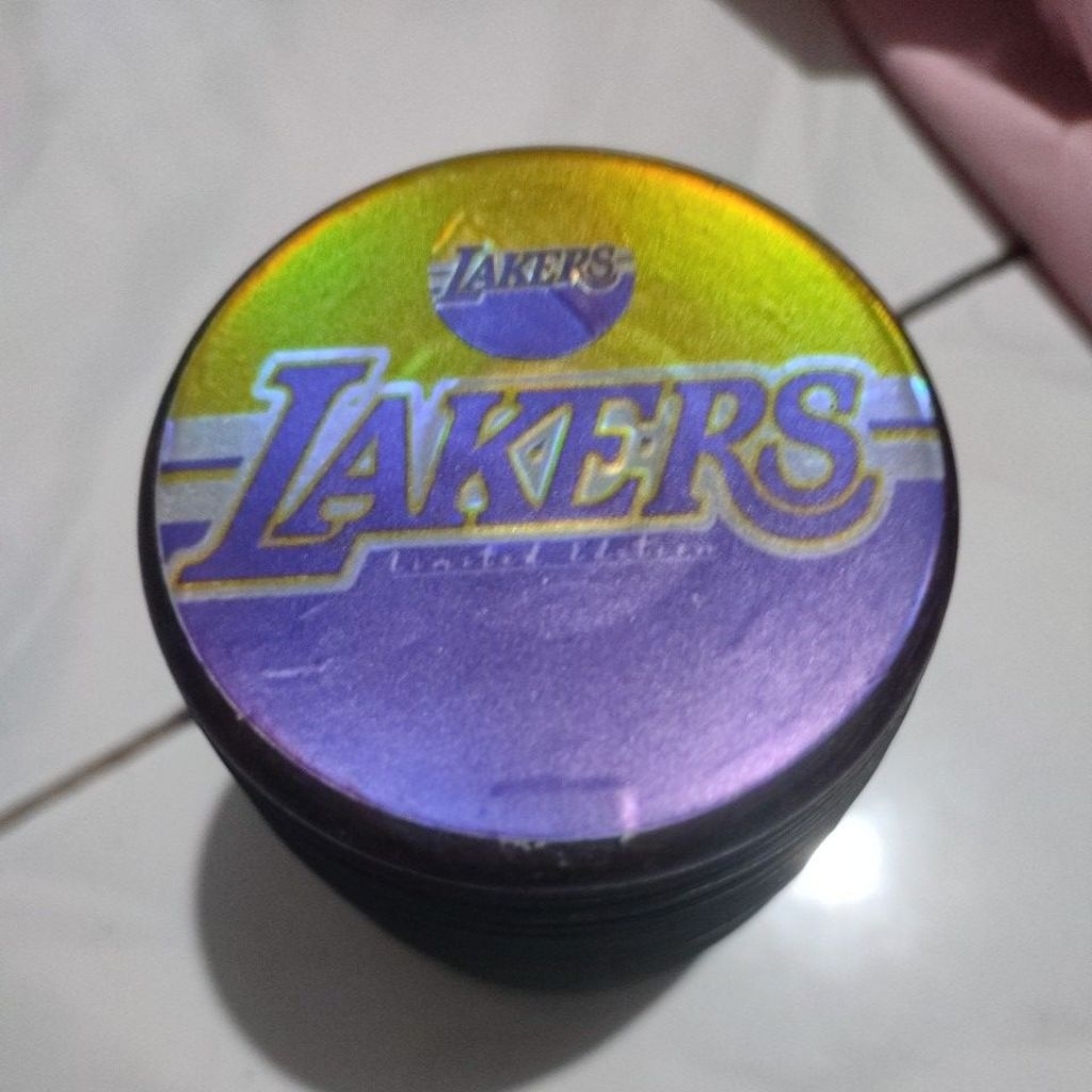 (BONUS 1 KLOS MATOT PUTIH 1600) Gelasan Matot Golden Wolf Lakers Serian Anniversary 7th Bahan Abu Si