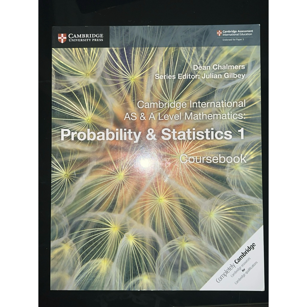 CAMBRIDGE PROBABILITY & STATISTICS 1 ( AS & A LEVEL MATHEMATICS )