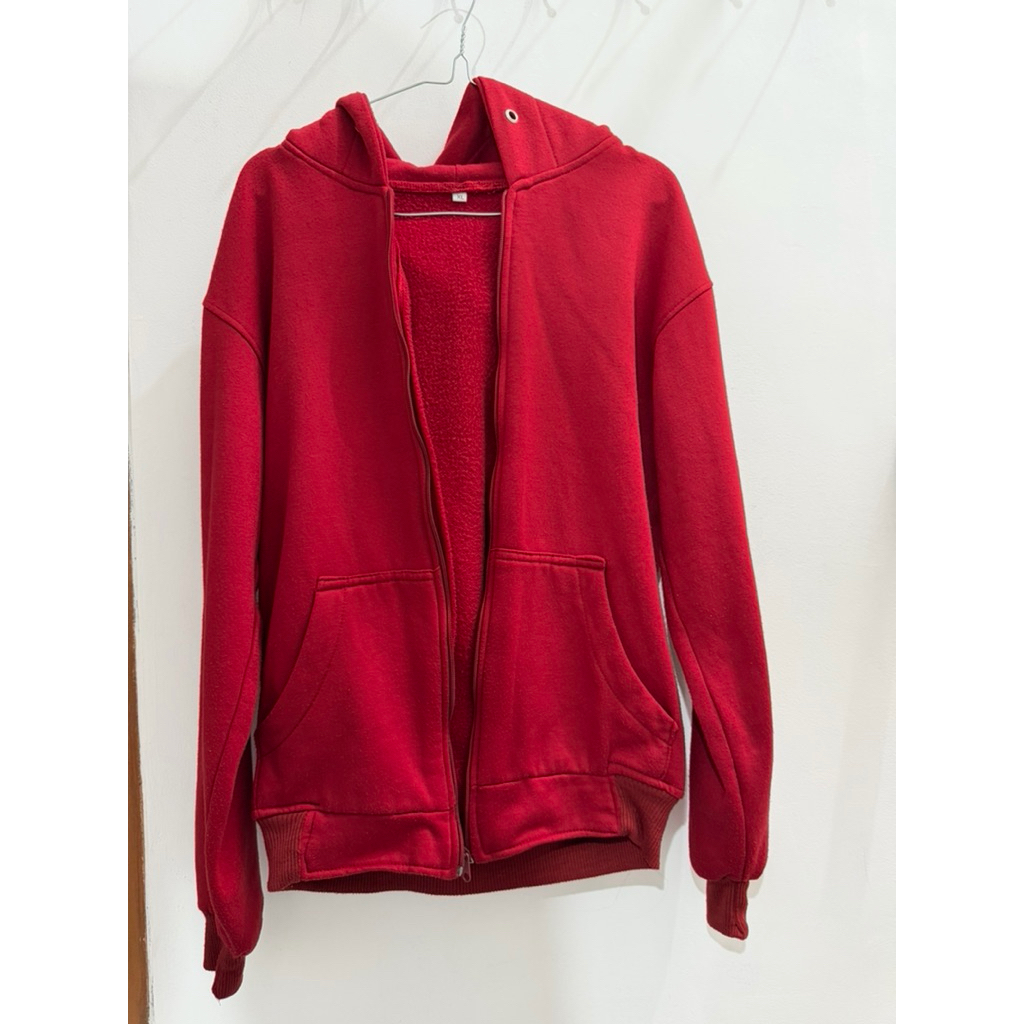 Preloved Jaket Warna Merah Wanita [DEFECT]
