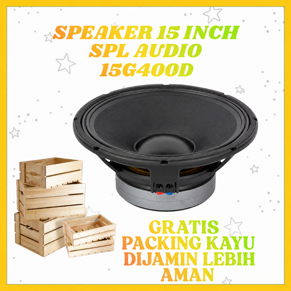 Speaker 15inch SPL Audio 15G400D