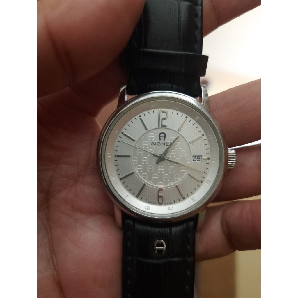 jam tangan Aigner linate preloved original