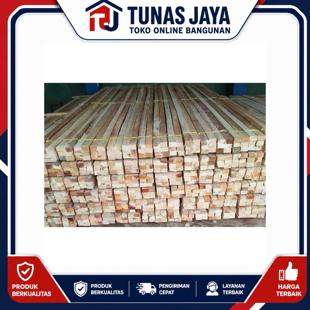 Kaso 4 x 6 ikatan / kayu kaso 4 x 6 per ikat