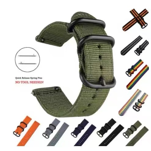 strap jam tangan Casio C53 tali jam tangan Casio kalkulator murah tali Jam Tangan Militer Hijau Army