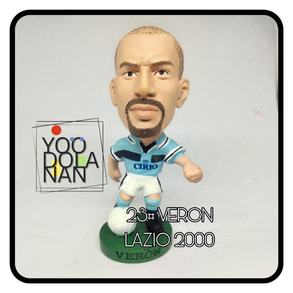 23# VERON - LAZIO 2000 CORINTHIAN PROSTARS FIGURE PEMAIN BOLA