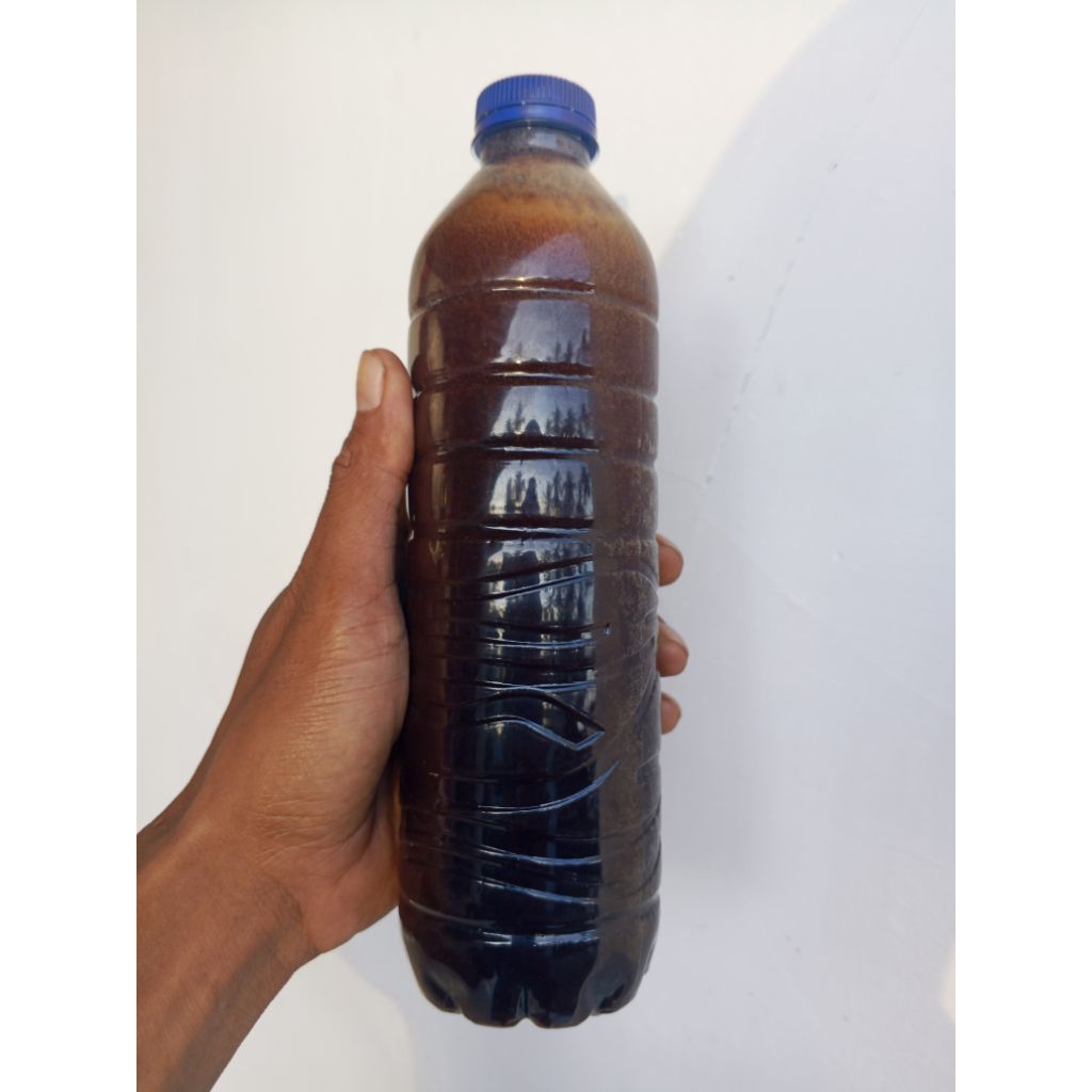 Gula merah siwalan cair khas Madura Sumenep kemasan 600 ml (-+850 gram)