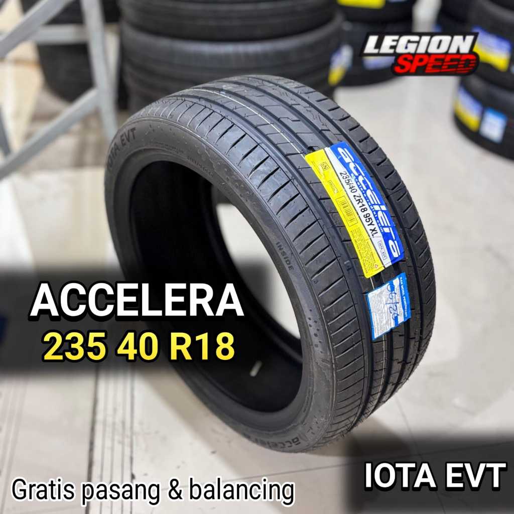 Ban Accelera Iota Evt Ukuran 235 40 R18 Ban Mobil Bmw R18 Tubles Ban Lokal Berkualitas