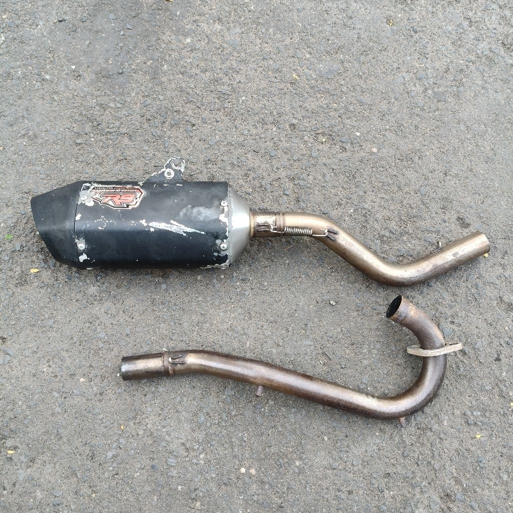 Knalpot racing KLX 150 (bekas)