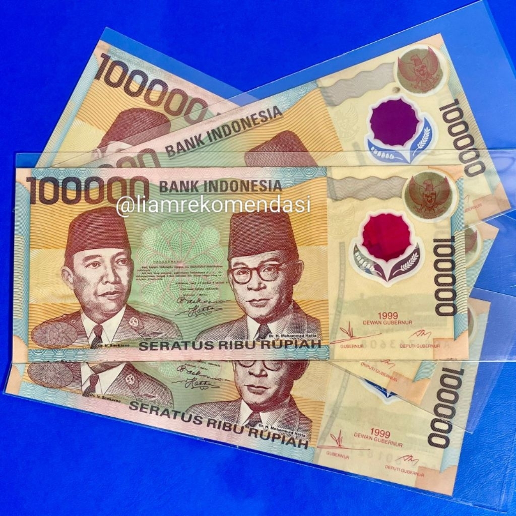 Polymer Kuno 100 Ribu Soekarno Hatta Tahun 1999