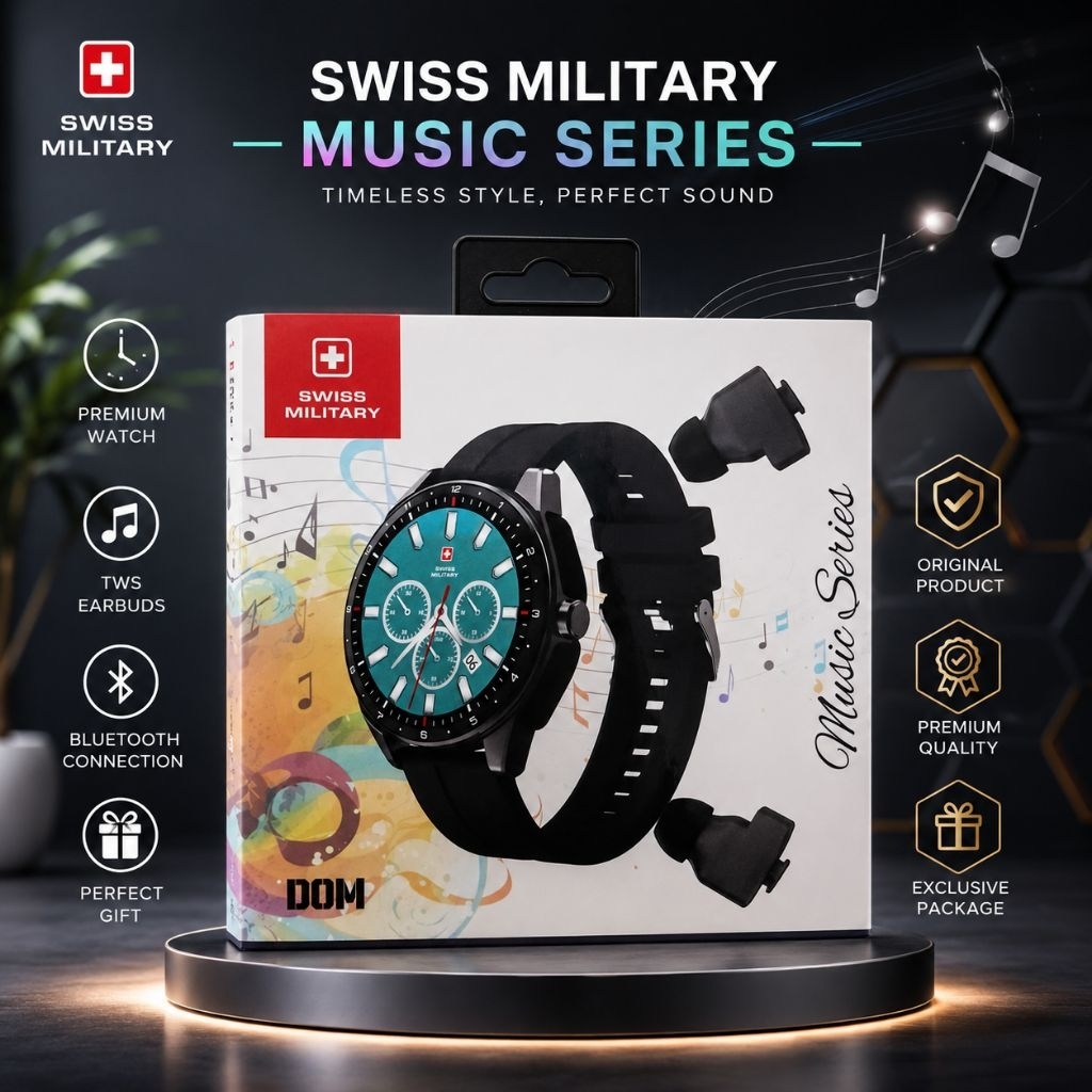Swiss Military Music Series DOM (SMART WATCH)