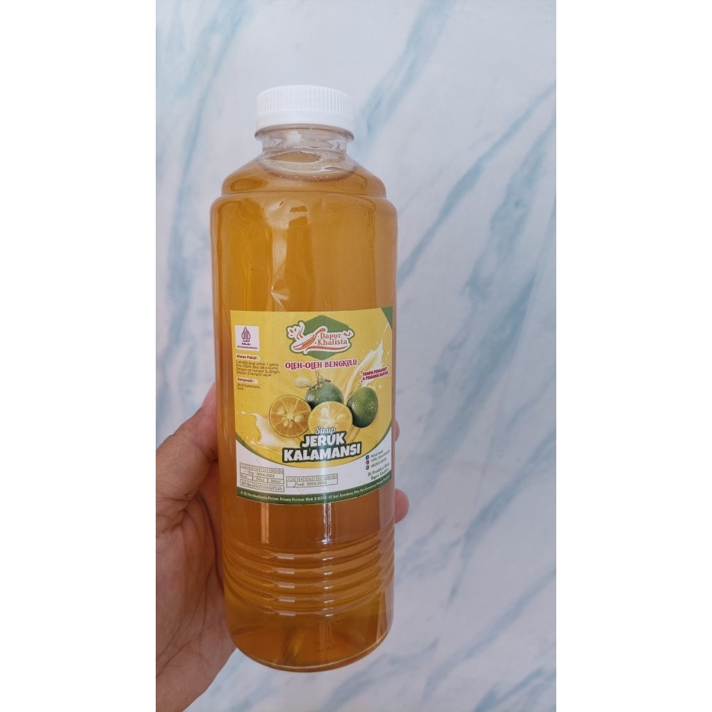 Sirup Kalamansi Homemade