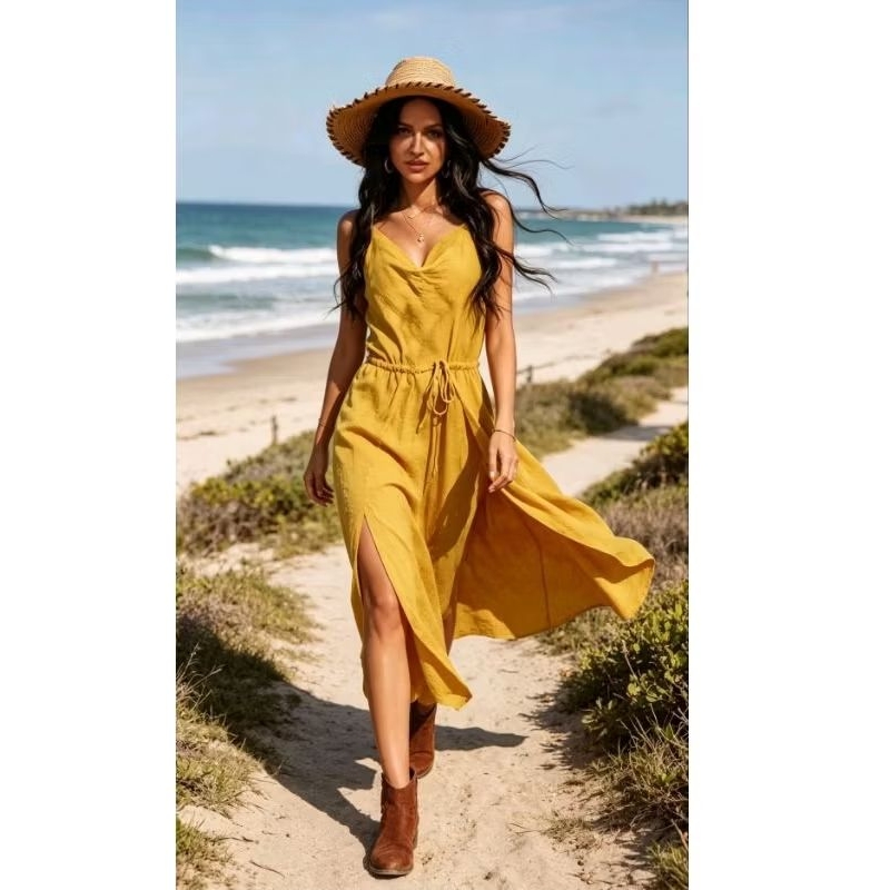 Jumpsuit Wanita Casual Jumpsuit Baju Pantai Beachwear Bali J0005